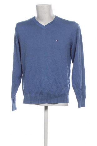 Мъжки пуловер Tommy Hilfiger, Размер M, Цвят Син, Цена 96,00 лв.