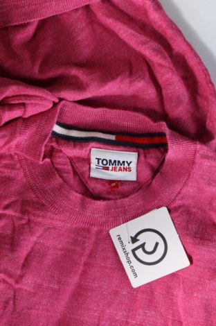Pulover de bărbați Tommy Jeans, Mărime M, Culoare Roz, Preț 142,11 Lei