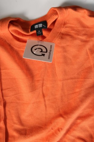 Мъжки пуловер Uniqlo, Размер M, Цвят Оранжев, Цена 13,60 лв.