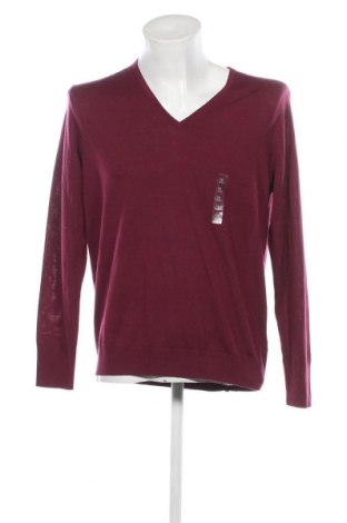 Мъжки пуловер Uniqlo, Размер XL, Цвят Червен, Цена 38,88 лв.
