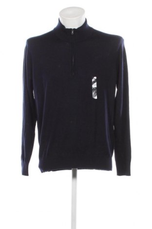 Ανδρικό πουλόβερ Uniqlo, Μέγεθος L, Χρώμα Μπλέ, Τιμή 24,18 €