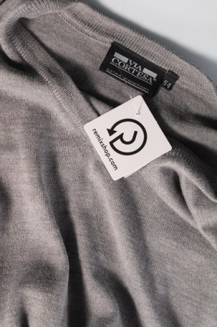 Ανδρικό πουλόβερ Via Cortesa, Μέγεθος L, Χρώμα Γκρί, Τιμή 7,18 €