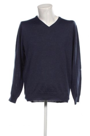 Мъжки пуловер Walbusch, Размер L, Цвят Син, Цена 52,70 лв.