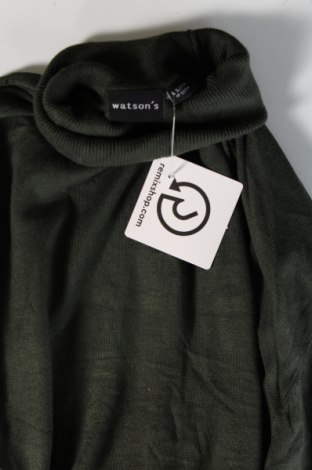 Ανδρικό πουλόβερ Watson's, Μέγεθος L, Χρώμα Πράσινο, Τιμή 8,41 €
