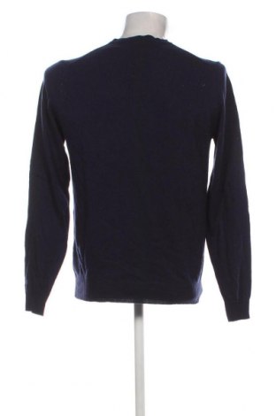 Pulover de bărbați Wool & Co, Mărime L, Culoare Albastru, Preț 81,58 Lei
