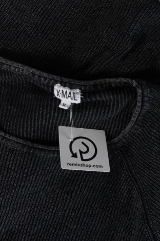 Мъжки пуловер X-Mail, Размер L, Цвят Сив, Цена 10,73 лв.