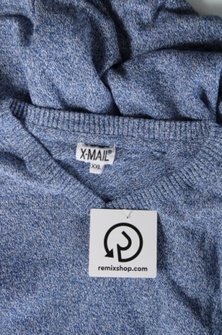 Мъжки пуловер X-Mail, Размер XXL, Цвят Син, Цена 5,22 лв.