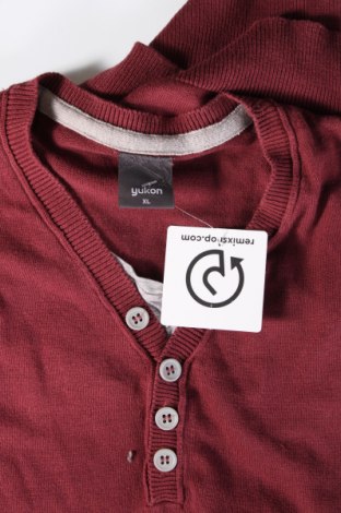 Pánsky sveter  Yukon, Veľkosť XL, Farba Červená, Cena  5,10 €
