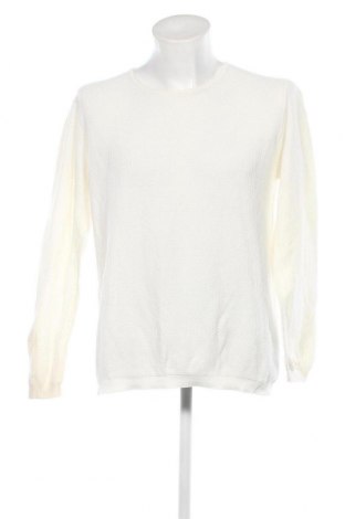 Мъжки пуловер Zara, Размер XL, Цвят Бял, Цена 10,56 лв.