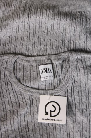Pulover de bărbați Zara, Mărime L, Culoare Gri, Preț 38,95 Lei