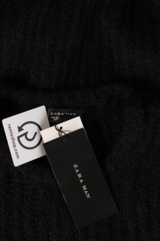 Pulover de bărbați Zara Man, Mărime M, Culoare Negru, Preț 78,16 Lei
