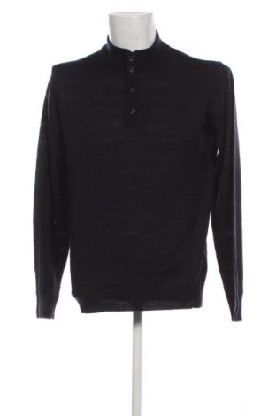 Мъжки пуловер Zegna, Размер L, Цвят Син, Цена 137,00 лв.