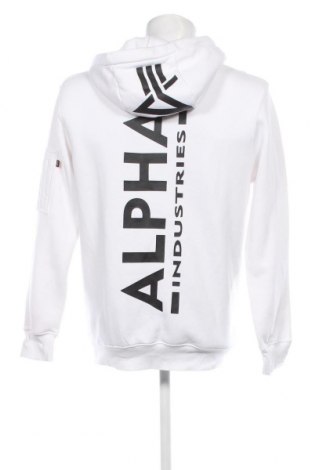 Herren Sweatshirt Alpha Industries, Größe M, Farbe Weiß, Preis € 47,94