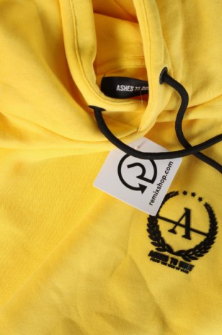 Herren Sweatshirt Ashes To Dust, Größe XS, Farbe Gelb, Preis 11,41 €