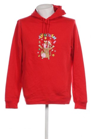 Férfi sweatshirt B&C Collection, Méret L, Szín Piros, Ár 6 253 Ft