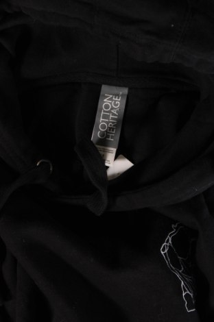 Ανδρικό φούτερ Cotton Heritage, Μέγεθος M, Χρώμα Μαύρο, Τιμή 13,61 €