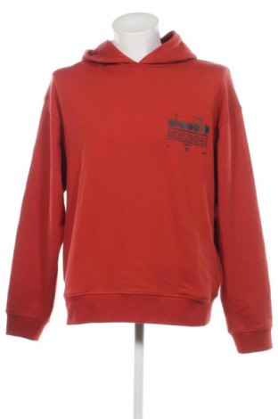 Herren Sweatshirt Diadora, Größe L, Farbe Rot, Preis 44,74 €