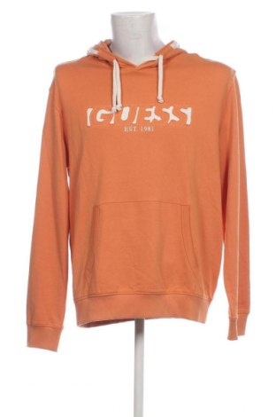 Ανδρικό φούτερ Guess, Μέγεθος L, Χρώμα Πορτοκαλί, Τιμή 80,41 €