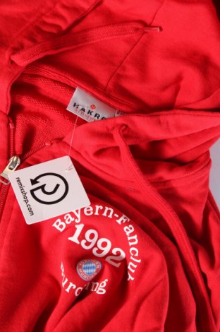 Herren Sweatshirt Hakro, Größe XXL, Farbe Rot, Preis 15,14 €