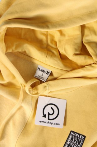 Herren Sweatshirt Hurley, Größe S, Farbe Gelb, Preis € 25,57