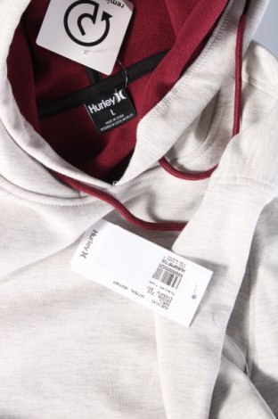 Herren Sweatshirt Hurley, Größe L, Farbe Grau, Preis 47,94 €