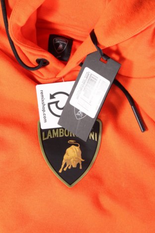 Ανδρικό φούτερ Lamborghini, Μέγεθος XXL, Χρώμα Πορτοκαλί, Τιμή 38,99 €