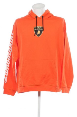 Herren Sweatshirt Lamborghini, Größe XXL, Farbe Orange, Preis 47,94 €