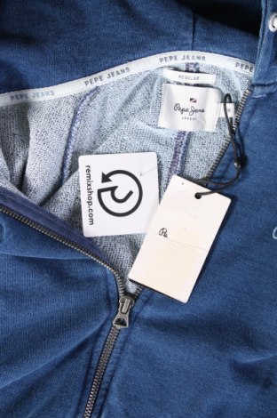 Мъжки суичър Pepe Jeans, Размер M, Цвят Син, Цена 124,00 лв.