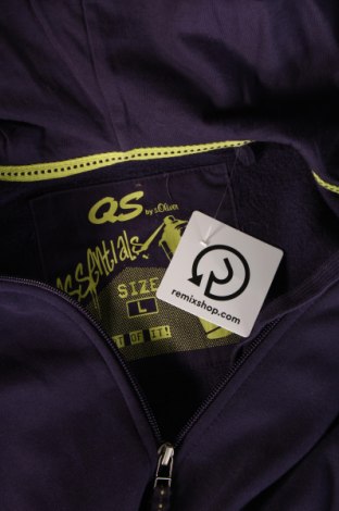 Ανδρικό φούτερ Q/S by S.Oliver, Μέγεθος L, Χρώμα Βιολετί, Τιμή 25,36 €