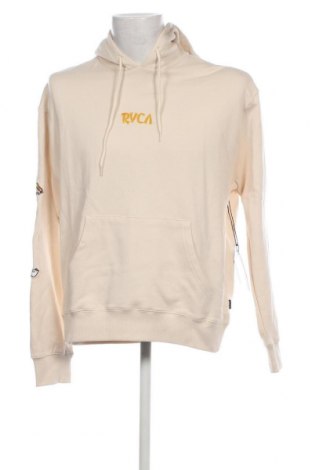Herren Sweatshirt RVCA, Größe M, Farbe Ecru, Preis 19,18 €