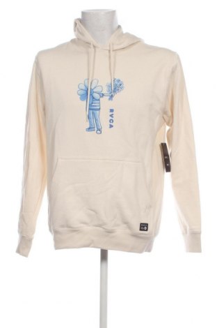 Herren Sweatshirt RVCA, Größe M, Farbe Weiß, Preis 47,94 €