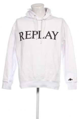 Herren Sweatshirt Replay, Größe M, Farbe Weiß, Preis € 41,75
