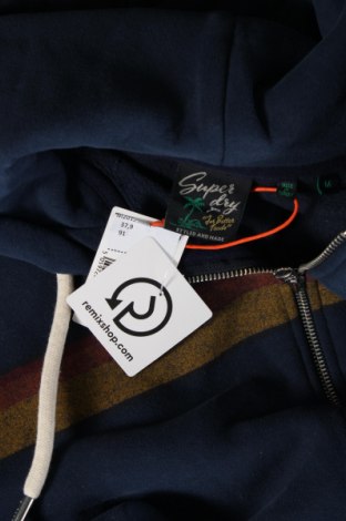 Ανδρικό φούτερ Superdry, Μέγεθος M, Χρώμα Μπλέ, Τιμή 54,64 €