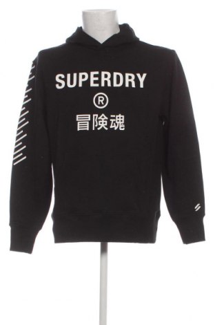 Herren Sweatshirt Superdry, Größe M, Farbe Schwarz, Preis 15,30 €
