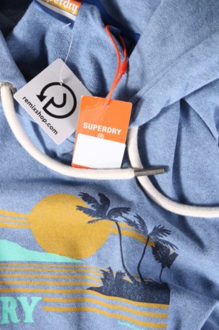 Ανδρικό φούτερ Superdry, Μέγεθος M, Χρώμα Μπλέ, Τιμή 43,71 €