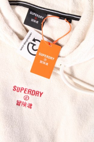 Herren Sweatshirt Superdry, Größe S, Farbe Ecru, Preis 27,32 €
