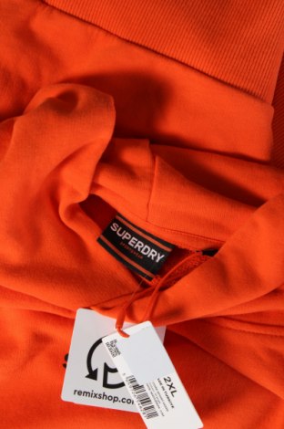 Herren Sweatshirt Superdry, Größe XXL, Farbe Orange, Preis 34,42 €