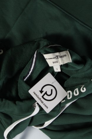Ανδρικό φούτερ Tom Tailor, Μέγεθος S, Χρώμα Πράσινο, Τιμή 14,38 €