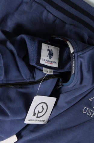 Ανδρικό φούτερ U.S. Polo Assn., Μέγεθος L, Χρώμα Μπλέ, Τιμή 63,92 €