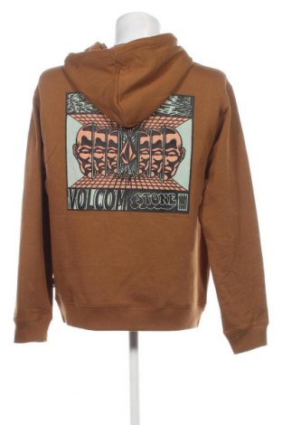 Herren Sweatshirt Volcom, Größe M, Farbe Braun, Preis 57,53 €