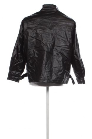Ανδρικό δερμάτινο μπουφάν, Μέγεθος M, Χρώμα Μαύρο, Τιμή 24,25 €