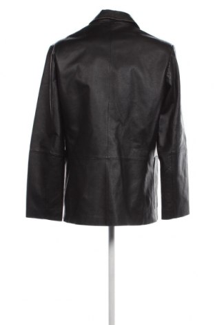 Ανδρικό δερμάτινο μπουφάν, Μέγεθος XL, Χρώμα Μαύρο, Τιμή 28,46 €