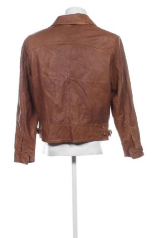 Pánska kožená bunda , Veľkosť M, Farba Hnedá, Cena  22,22 €