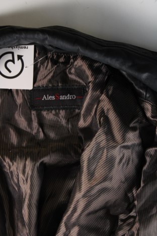 Pánska kožená bunda , Veľkosť XL, Farba Čierna, Cena  27,30 €