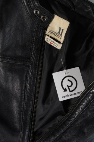 Pánská kožená bunda  11 Project, Velikost M, Barva Černá, Cena  2 280,00 Kč
