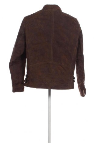 Pánská kožená bunda  Angelo Litrico, Velikost XL, Barva Hnědá, Cena  1 706,00 Kč