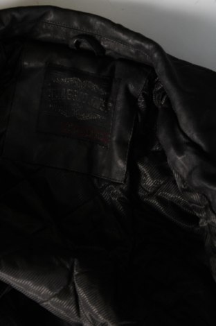 Pánska kožená bunda  Biaggio Jeans, Veľkosť L, Farba Sivá, Cena  29,48 €