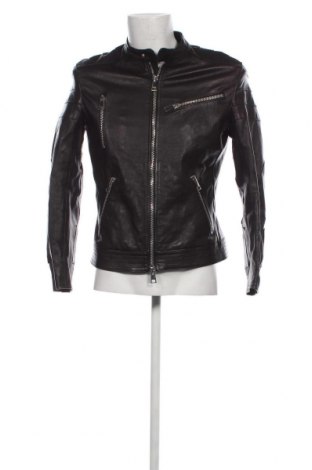 Pánska kožená bunda  Dondup, Veľkosť M, Farba Čierna, Cena  267,92 €