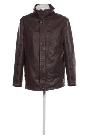 Pánska kožená bunda  Engbers, Veľkosť M, Farba Hnedá, Cena  128,14 €