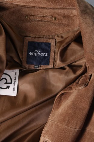 Pánska kožená bunda  Engbers, Veľkosť M, Farba Hnedá, Cena  48,21 €